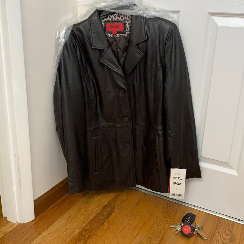 Leather jacket